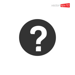 Question Symbol Icon Design Vector