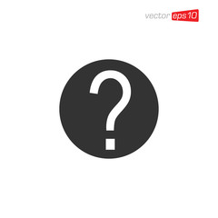 Question Symbol Icon Design Vector