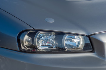 Fototapeta premium 自動車のヘッドライト Headlight of the car