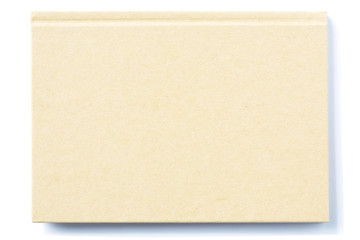 isolated old yellow notebook background paper texture