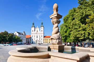 Uherske Hradiste town, South Moravia, Czech republic