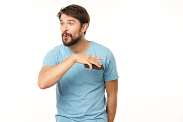 young man pointing at you