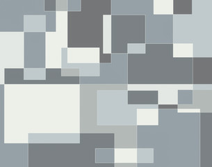 Grey and white square overlap backgound