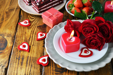 Valentine's day composition