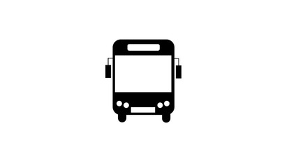  Bus, transport symbol  icon background