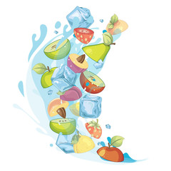 Fruit Set - Series in the portfolio