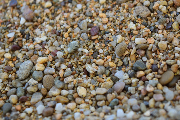 Beach gravel - turkish aegean island Gokceada (Imbros)