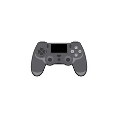 Vector of Play station 4 stick  controller game console design eps format
