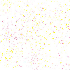 Fototapeta premium Yellow and purple pastel watercolor on the White Blackground Used in the background and pattern