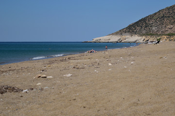 Gizli Liman beach - turkish aegean island Gokceada (Imbros)