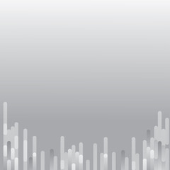 Light gray abstract background with random vertical line pattern at lower border