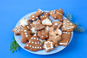 Lebkuchen und Plätzchen für Weihnachten