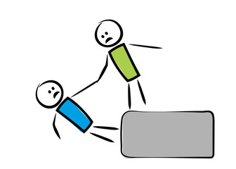 Mann hilft Mann - Rettung