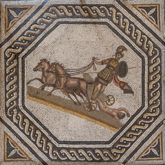 antiguo mosaico romano