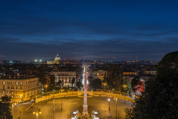paisaje urbano nocturno