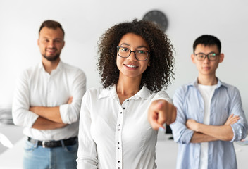 Black female recruiting new team members