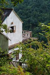 old house in the village