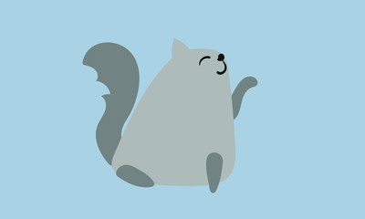 illustration of a cat