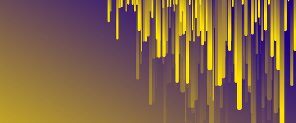 Fluid gradient lines, rain design concept, thin lines, dynamic template. Vector Illustration For Wallpaper, Banner, Background, Card, Book Illustration, landing page