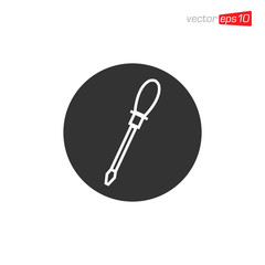 Screwdriver Mechanic Icon Design Vector