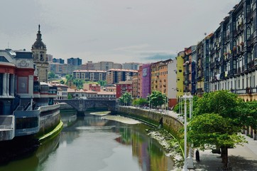 Fototapeta na wymiar Bilbao, Spain