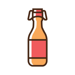 Color icon kraft beer