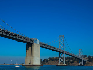 Fototapeta na wymiar San Francisco Bay Bridge, California