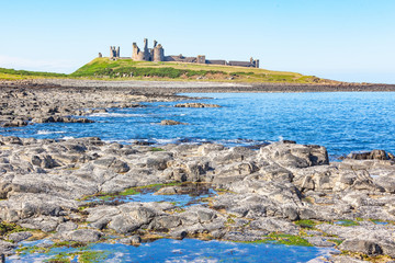 Dunstanburgh Castle in Northumberland