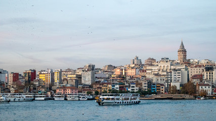 View of Istanbul with the Galata Tower