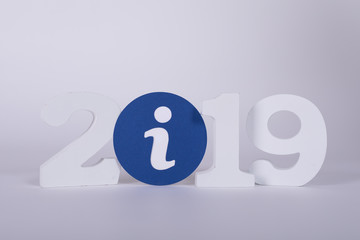 year 2019 concept stilllife solution