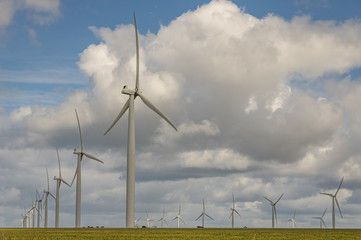 Wind Farm in rural South Australia provides green alternative energy
