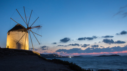 Fototapeta na wymiar Windmills