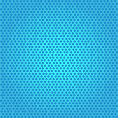 blue comic background with dots