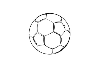 Obraz premium soccer ball isolated on white background