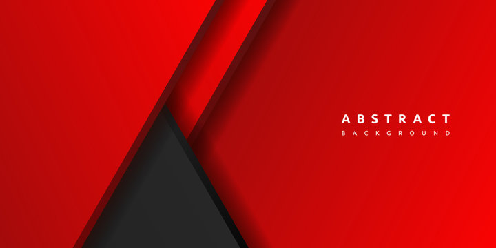 abstract 3d red colour with dynamic modern gradient geometric shape background