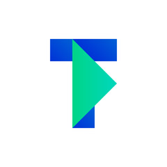 T letter vector logo design template