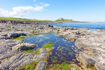 Dunstanburgh Castle in Northumberland