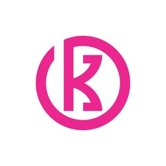 LETTER K LINE LOGO