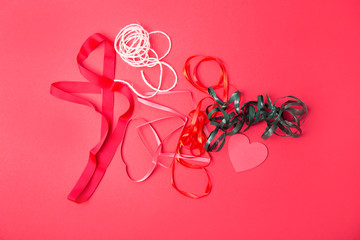 Red ribbon collection