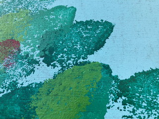 Abstract chaos painting art background.