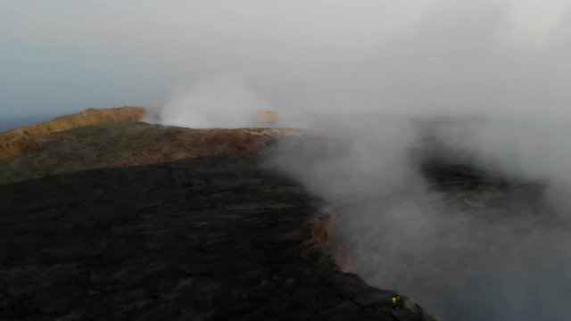 Erta Ale, volcano, Danakil Depression, Ethiopia