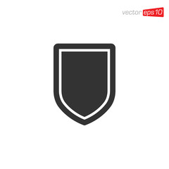 Shield Protection Icon Design Vector