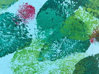 Abstract chaos painting art background.