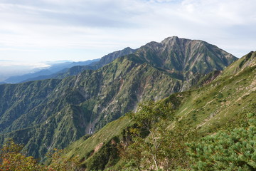 Mt. Goryu (Japan alps / Japanese mountain)