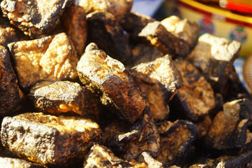 A traditional Chinese snack, stinky tofu from changsha