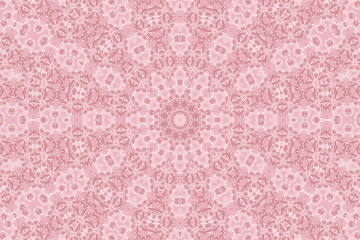 Abstract roses pattern