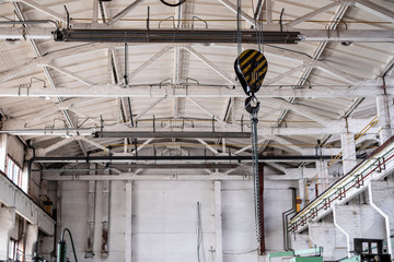 Old manufactory. Old factory building. Soviet manufactory.