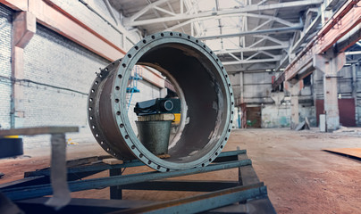 Quality control of welds of heat exchanger body elements by x-ray method