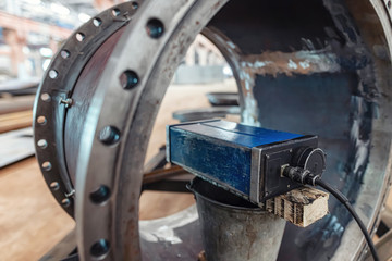 Quality control of welds of heat exchanger body elements by x-ray method