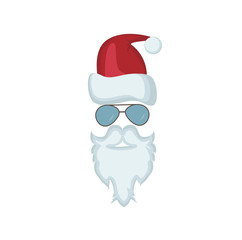Santa Claus in glasess